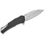 Smith & Wesson Oasis Carabiner Folding Knife 3" Drop Point Blade Black Box