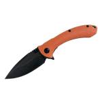 ABKT Elite Shadow Protector II Folding Knife 3-1/2" Drop Point Blade Orange
