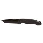 Telum Titan Tactical Automatic Folding Knife 4" Tanto Blade Black