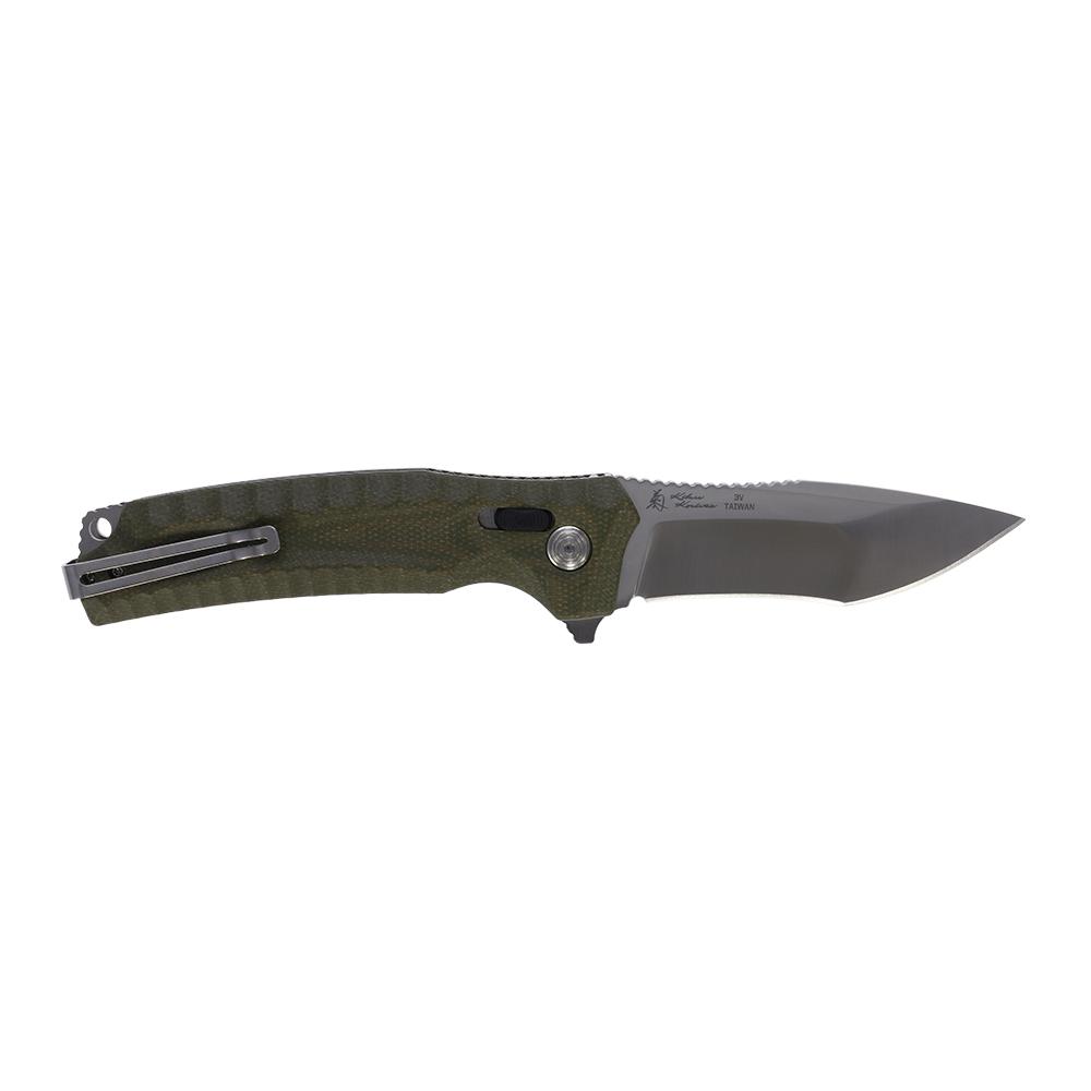 SOG Knives Hidaka XR Folding Knife 4" Modified Tanto Blade Olive Box
