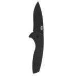 SOG Knives Aegis FLK 2.0 Folding Knife 3-1/4" Drop Point Blade Black Blister