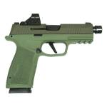 Sig Sauer P365 XMacro Handgun 9mm Luger 17rd Magazines (2) 3.7" Barrel Two Tone Green TB with Optic
