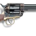 Pietta 1873 US Marshall Handgun .357 Mag/9mm Luger 6rd Capacity 4.75" Barrel Engraved Walnut Grips