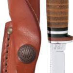 CASE KNIVES LEATHER HUNTER - WITH LEATHER SHEATH
