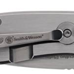 S&W KNIFE EXECUTIVE PLATINUM - 3" SS/SS DROP POINT W/PKT CLIP