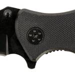 Uzi Accessories UZKFDR006 UZI Responder VI Black, Stainless-Steel Blade