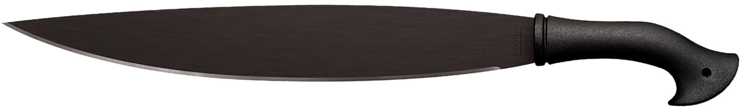 Cold Steel CS97BAM18S Barong  18" Black Matte Baked-On Anti Rust 65Mn Carbon Steel Blade, Black Polypropylene Handle, 24.50" Long Includes Sheath