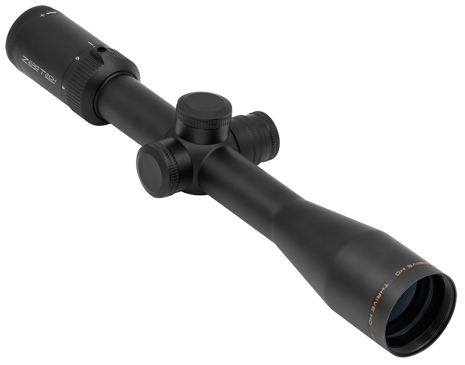 Zero Tech Optics TH4164FL-IR  Thrive HD Black 4-16x 44mm 30mm Tube Illuminated FFP LR Reticle