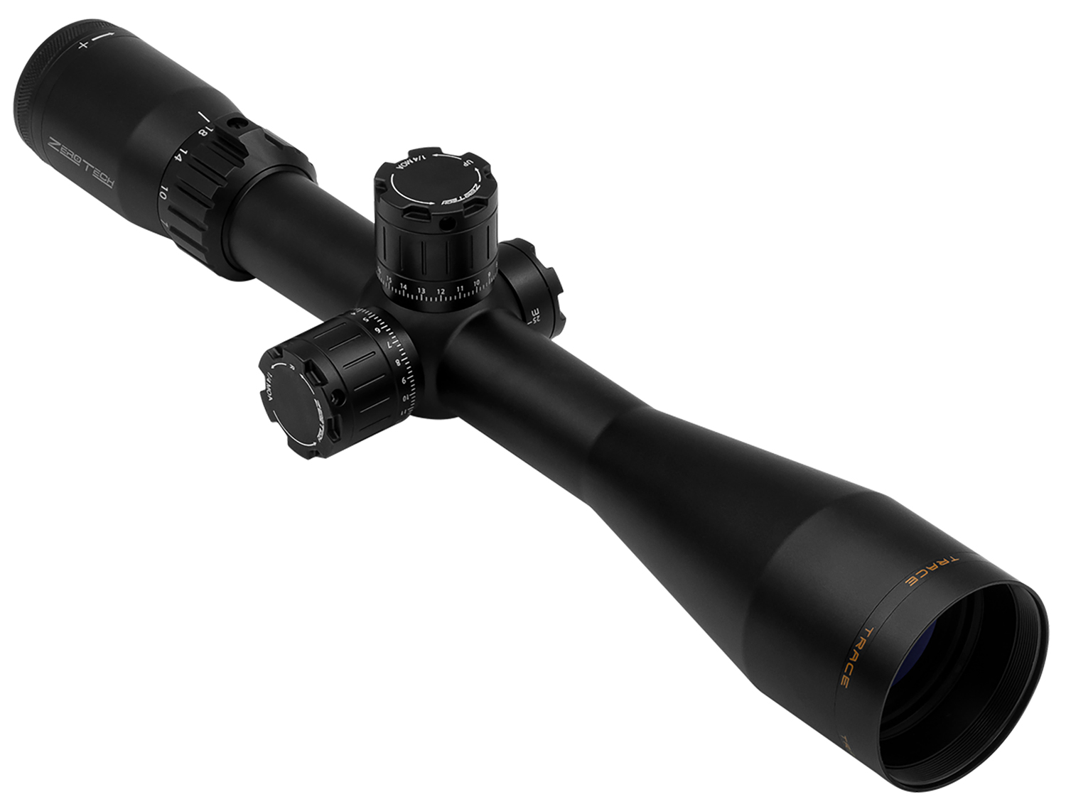 Zero Tech Optics TR4275FM  Trace Black 4.5-27x 50mm 30mm Tube RMG Reticle