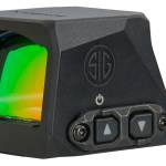 Sig Sauer Electro-Optics SORX1490 Romeo-X Enclosed Compact Black 1x24mm 6MOA Green Dot Reticle RX Footprint Mount