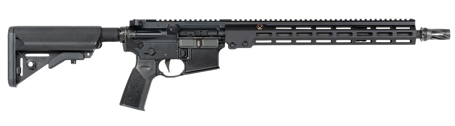 Geissele Automatics 08625B Super Duty MOD1 5.56 NATO No Magazine 16" Black Heavy Threaded Barrel, Black Receiver w/Picatinny Rail, B5 Enhanced SOPMOD Black Polymer Stock, A17 Grip