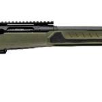 Savage Arms 32630 110 Core Predator Full Size 204 Ruger 10+1 22" Medium Heavy Fluted Barrel, Arca Rail Forend, Hunter Green AccuStock w/AccuFit V2 Synthetic Stock, Left Hand