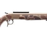 CVA CR4434DC Cascade Takedown 223 Rem 1rd 20" Flat Dark Earth Cerakote Stainless Steel Threaded Barrel & Receiver w/Picatinny Rail, Duck Camo Synthetic Stock