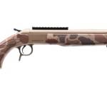 CVA CR4437DC Cascade Takedown 308 Win 1rd 20" Flat Dark Earth Cerakote Stainless Steel Threaded Barrel & Receiver w/Picatinny Rail, Duck Camo Synthetic Stock