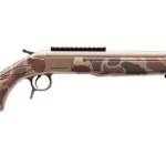 CVA CR4442DC Cascade Takedown 45-70 Gov 1rd 20" Flat Dark Earth Cerakote Stainless Steel Threaded Barrel & Receiver w/Picatinny Rail, Duck Camo Synthetic Stock