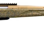Ruger 46993 American II Predator 350 Legend 5+1 22" Burnt Bronze Cerakote Spiral Fluted Threaded Barrel & Receiver w/Picatinny Rail, Green Splatter Fixed Synthetic Stock