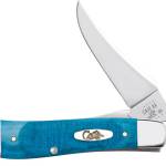 CASE KNIVES CARIBBEAN BLUE - BONE SAWCUT JIG RUSSLOCK