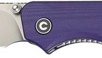 CIVIVI KNIFE CRABBY 2.7" G-10 - PURPLE STONEWASH LINER LOCK