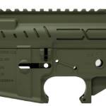 FAXON AR-15 X-TRA LITE - RECEIVER SET OD GREEN STRIPPED