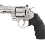 COLT GRIZZLY 357MAG 3" 6RD - POLISHED STAINLESS HOGUE GRIPS