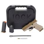 GLOCK 43X 9MM 10RD MOSK TWO TONE TAN