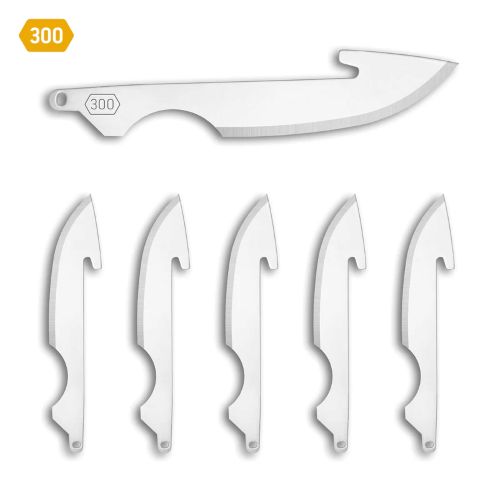OUTDOOR EDGE 3" CAPING BLADE - REPLACEMENT BLADES 6-PACK