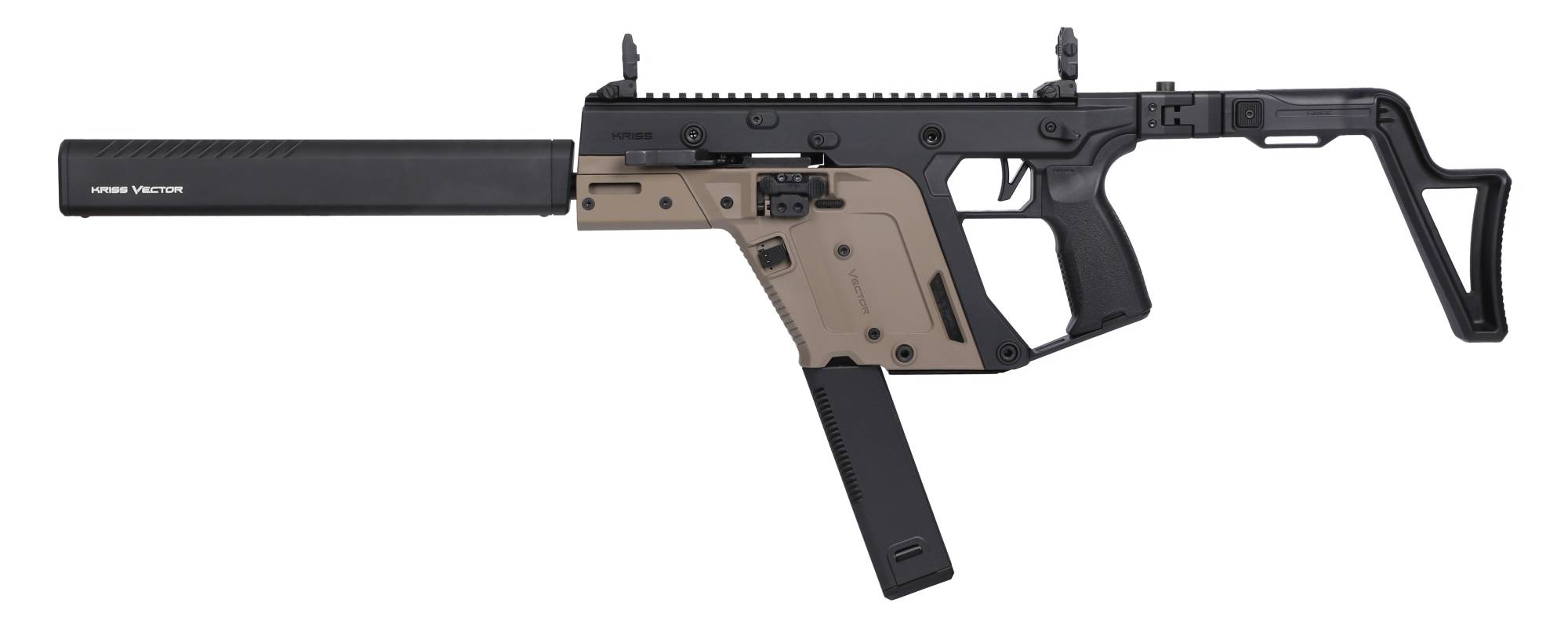 KRISS USA VECTOR CRB G3 9MM 16" BK/FDE