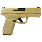 Springfield "FDE" Hellcat Pro Handgun 9mm Luger 15rd Magazines(2) 3.7" Barrel