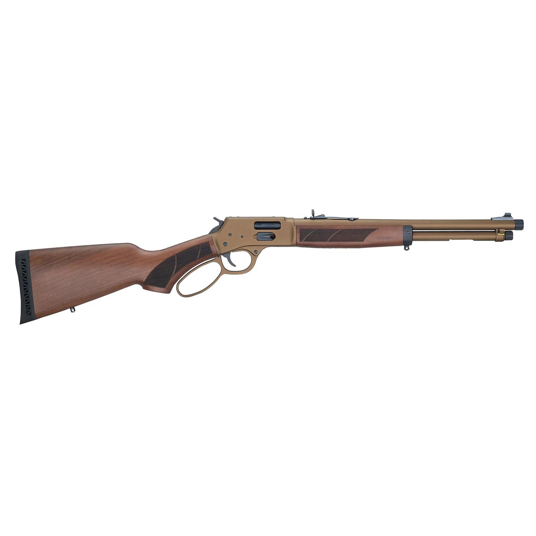 Henry H12 Explorer Carbine Rifle .357 Mag/.38 Spl 7rd Capacity16.5" 5/8x24 Threaded Barrel Walnut Stock