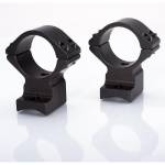 Talley CZ 600 Scope Rings 1" Medium Black 2/ct