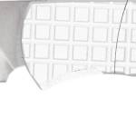 CobraTec Knives CTCLNHRSIL Cyclone Hidden Release 3" OTF Plain Satin D2 Steel Blade, 4" White Aluminum Handle