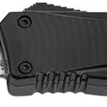Boker 06EX245 Falcon 2.0 Pocket 3.35" Plain D2 Steel Blade Black Aluminum Handle