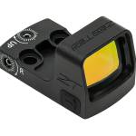 Zero Tech Optics THDM21G Thrive HD Black 1x21mmx15mm, 3 MOA Green Dot Reticle, RMSc Footprint Mount
