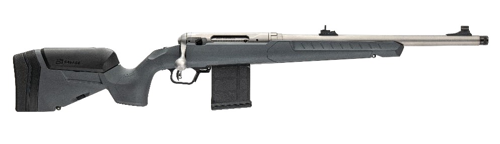 Savage Arms 32497 110 Ridge Hunter 5.56 NATO 10+1 18" Heavy Barrel, Flat Dark Gray Adj LOP Synthetic Stock, Right Hand