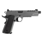 1911 Night Stalker SF 10 Handgun 10mm 8rd Magazine 5" Threaded Barrel Cerakote Grey with Black Grips