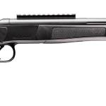 CVA CP801 Scout XP 223 Rem 1rd 11.50" Matte Stainless Steel Fluted Threaded Barrel, Picatinny Rail, Graphite Black XP Pistol Grip