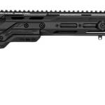 Cadex Inc CDX33LITE33827BR30I2D3 CDX-33 Lite 338 Lapua Mag 5+1 27" Black DLC Fluted Threaded Barrel, Black Cerakote Receiver w/Picatinny Rail, M-LOK Handguard, Adjustable Folding Black Buttstock, Blac