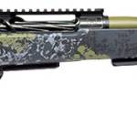 Horizon Firearms HRF-VE2-22CM-18R Venatic 2 22 Creedmoor 18" Sage Green Spiral Fluted Threaded Barrel, Black DLC Receiver w/Picatinny Rail, Arca Rail Forend, Artic Moss Iota EKO X Carbon Fiber Stock