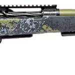 Horizon Firearms HRF-VE2-22CM-22R Venatic 2 22 Creedmoor 22" Sage Green Spiral Fluted Threaded Barrel, Black DLC Receiver w/Picatinny Rail, Arca Rail Forend, Artic Moss Iota EKO X Carbon Fiber Stock
