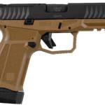 AREX DELTA M GEN 2 OR 9MM 1-15 - 1-15+2 MAG 4" BLK SLIDE/FDE FR