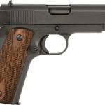 TISAS 1911 TANK COMMANDR 45ACP - 4.25" BBL WOOD GRIP 7RD BLACK