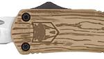 COBRATEC MEDIUM FS3 OTF 3" D2 - WOOD GRAIN CERAKOTE DROP POINT