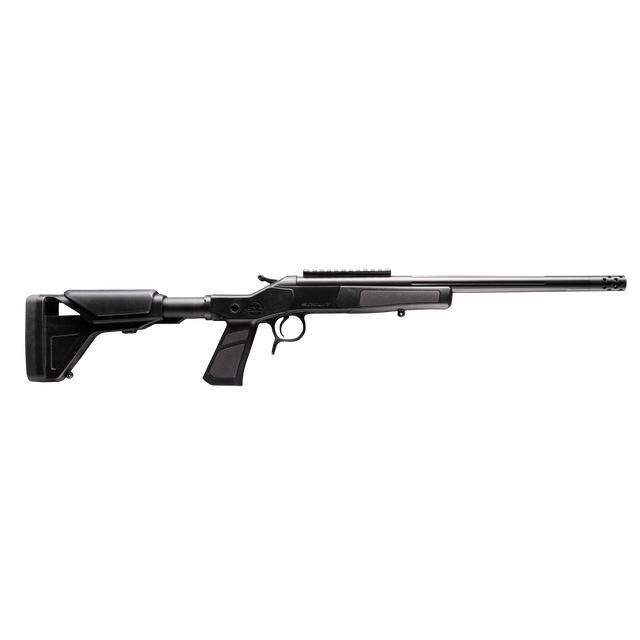 CVA Scout XP-SB Rifle 6mm ARC Single Shot 16.5" Threaded Fluted Stainless Steel Barrel w/Graphite Black Stock