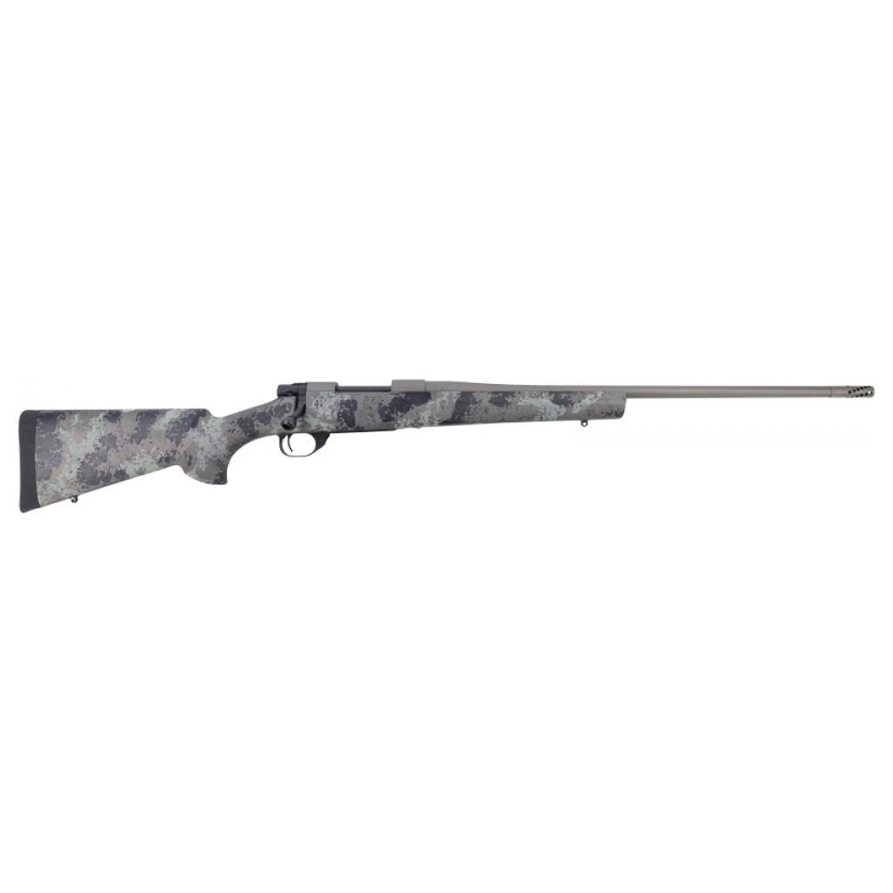 Howa M1500 Fence Line Rifle 22-250 Rem 5rd Capacity 22" Threaded Barrel Light Grey Camo Stock