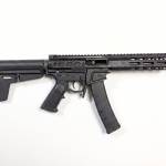 Wraithworks WARSCORP9 Side-Charging AR Pistol - Black | 9mm | 8.5" Barrel | 7" M-LOK Rail | Magpul BSL Arm Brace | Accepts Scorpion Mags