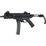 SDS Imports Mac IX Handgun 9mm Luger 30rd Magazines (2) 6.5" 1/2x28 Threaded Barrel Black with J-Brace