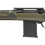 Savage Arms 32943 110 UltraLite Predator 6mm ARC 10+1 18" Carbon Fiber Barrel, Arca Rail Forend, Hunter Green AccuStock w/AccuFit V2 Synthetic Stock, Left Hand