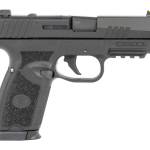 FN 66-102378 309 MRD 9mm Luger 20+1 16+1 3.80" Black Target Crown Barrel, Black Stainless Steel Optic Ready/Serrated Slide, Black Polymer Frame w/Picatinny Rail, Textured Grip Shield, RMS/DPP Footprin