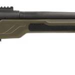 Cadex Inc CDXBMGQUA5029HI20I1J5N BMG Quake  50 BMG 3+1 29" Black DLC Match Grade Threaded Barrel, Black DLC Receiver w/Picatinny Rail, Adj Cheek Piece & LOP OD Green Polymer Stock