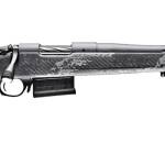 Bergara Rifles B14S7515 B-14 Crest 25 Creedmoor 5+1 20" Sniper Gray Cerakote Fluted Threaded Barrel & Steel Drilled & Tapped Receiver, Fixed Carbon Fiber w/Black & Gray Sponge Accents Stock, Right Han